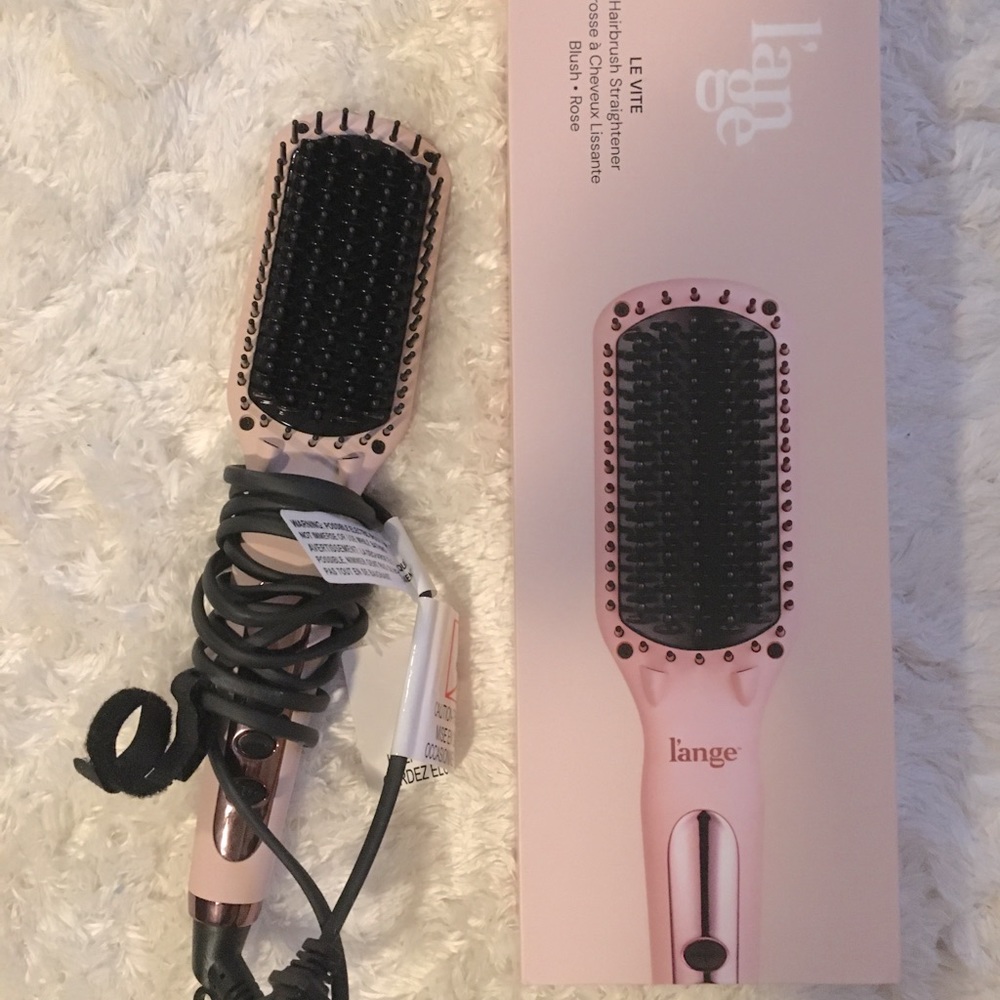 Lánge Le vite heated straightener brush